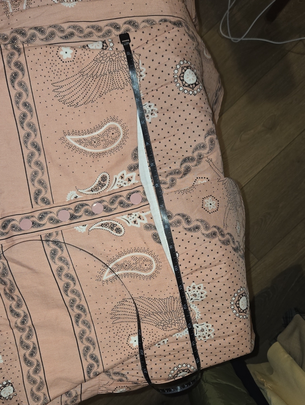 Sandro Pink Paisley Maxi Skirt - Picture 7 of 7
